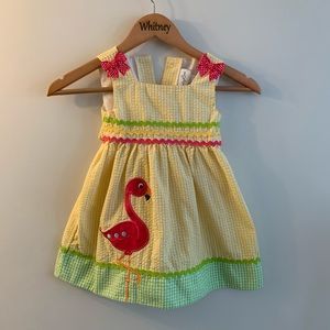 Flamingo 🦩 Emily Rose Girls Dress